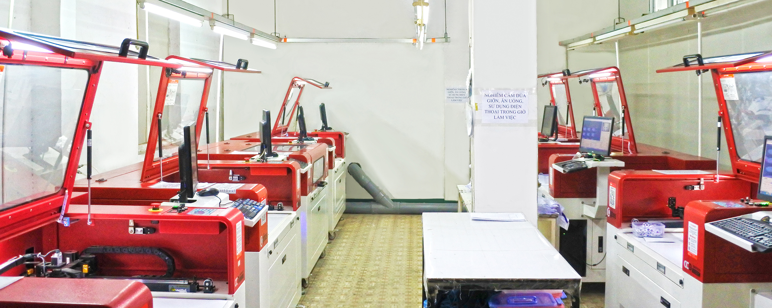 New type of layser machine. Diversity of embroidery